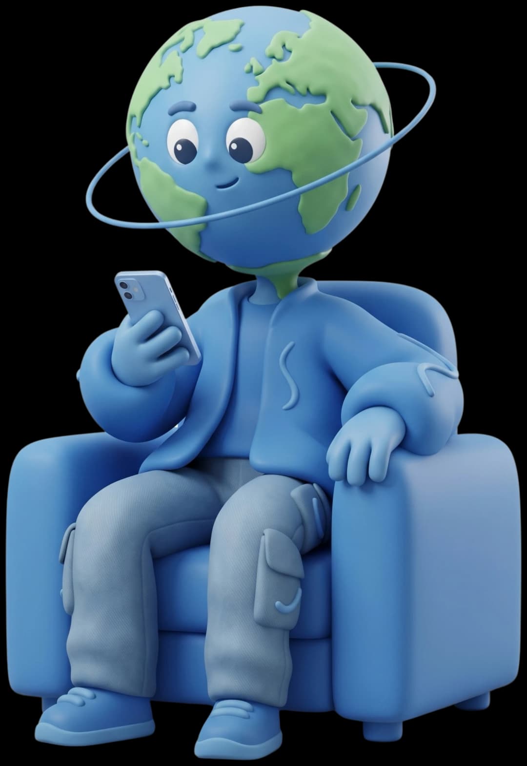 Mascote NetTech conectado